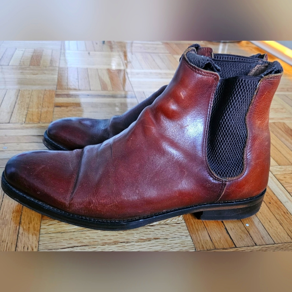 Vintage Mens Chelsea Boots Size 9
